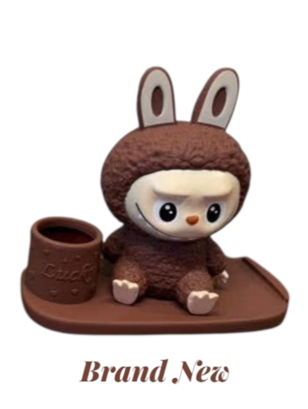 ❌Brown Labubu Character Phone Holder